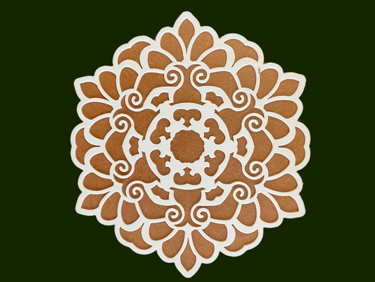 Wooden Fillable Rangoli