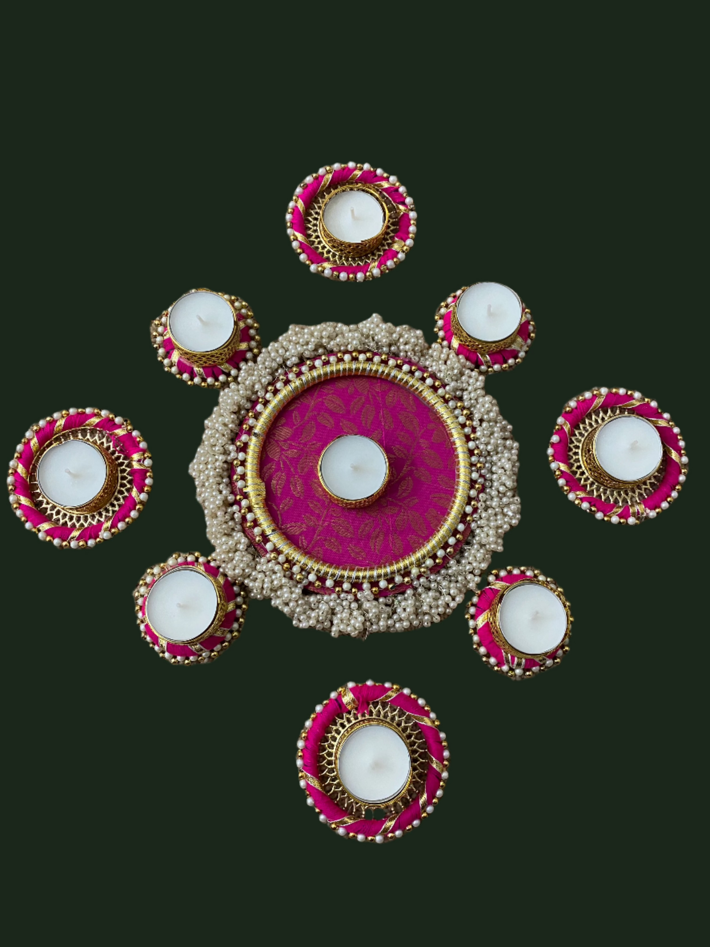 Pearl Rangoli - 9 Piece Set